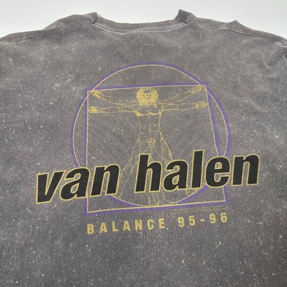 1995-96 Van Halen Balance Band Tee XL - Picture 4 of 7